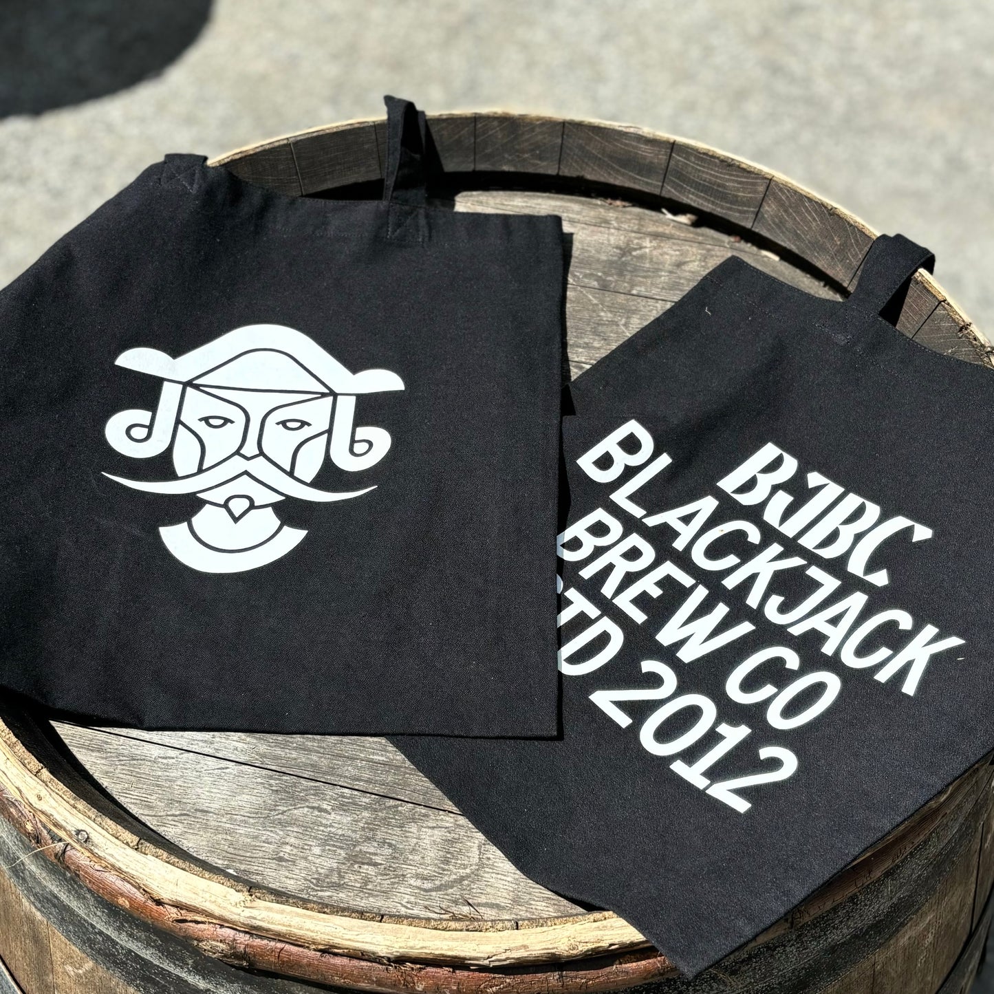 Blackjack Recycled Tote Bag - Black