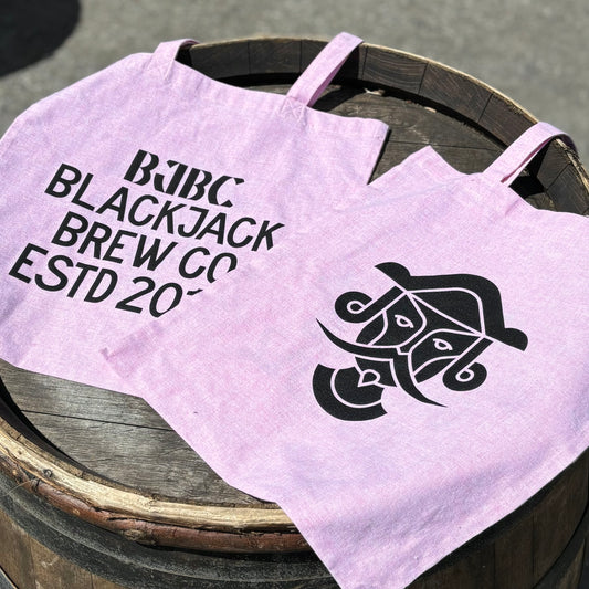 Blackjack Recycled Tote Bag - Heather Pink