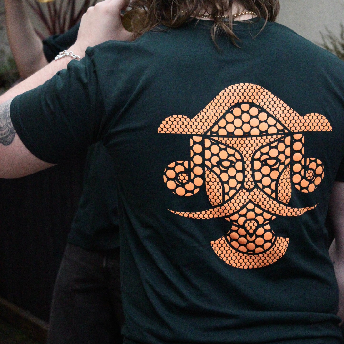 Orange Jack - Screen Print T-Shirt - Dark Green