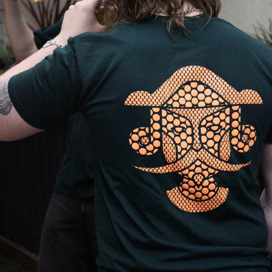Orange Jack - Screen Print T-Shirt - Dark Green