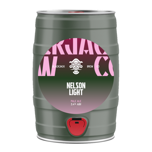Nelson Light 3.4% 5ltr Mini Cask