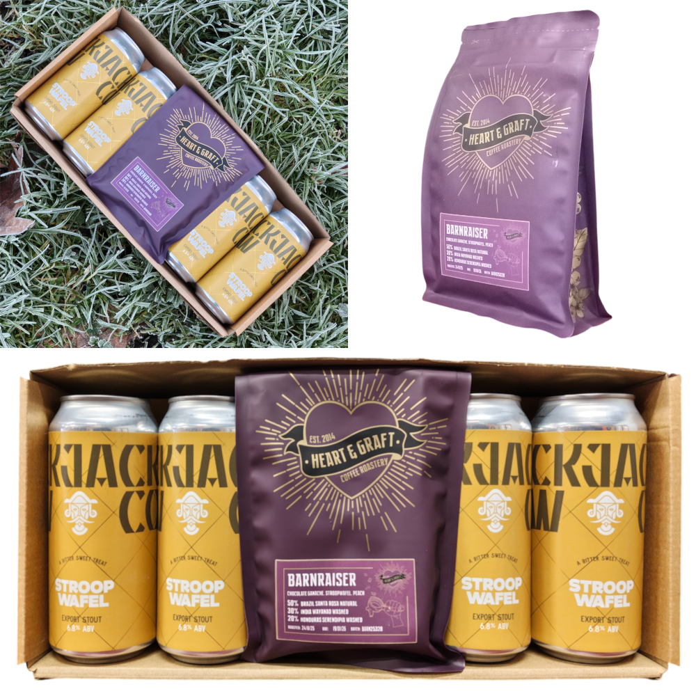 Stroopwafel Can and Coffee Gift Box