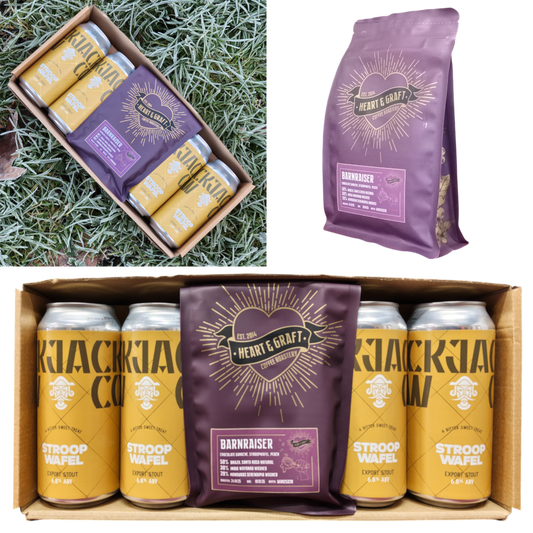 Stroopwafel Can and Coffee Gift Box