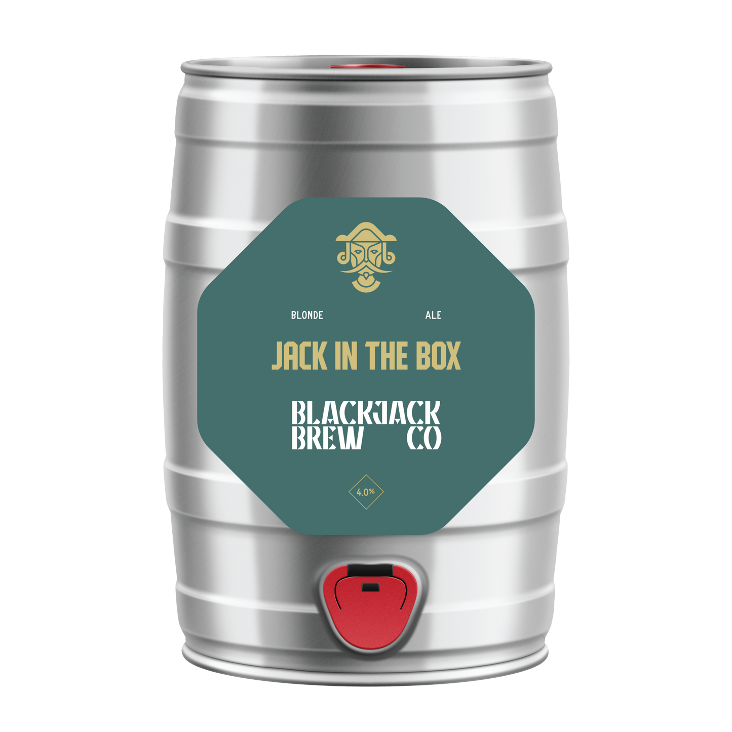 Jack In The Box - Blonde 4% - 5ltr Mini Cask