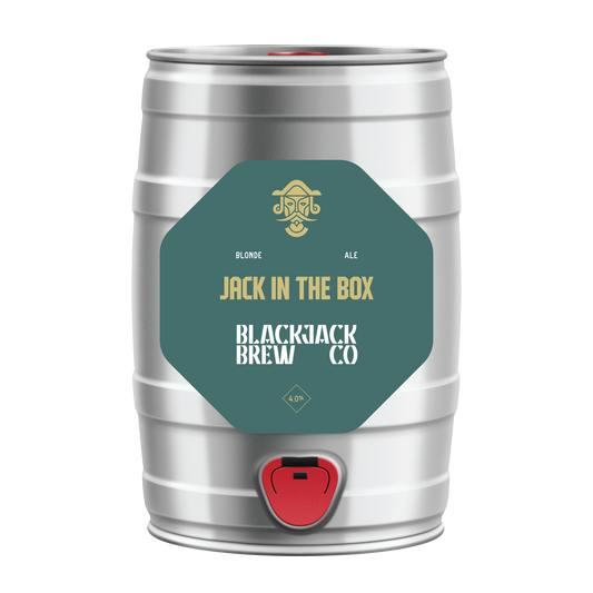 Jack In The Box - Blonde 4% - 5ltr Mini Cask