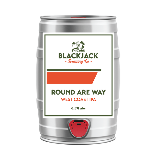 Round Are Way -  West Coast IPA - 6.5% Limited! - 5ltr Mini Cask