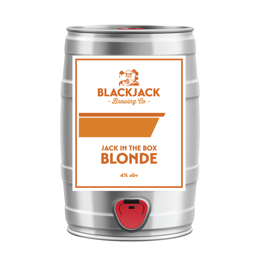 Jack In The Box - Blonde 4% - 5ltr Mini Cask