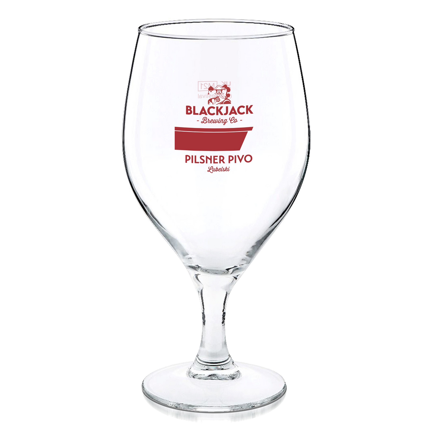 Pilsner Pivo - Barley - Stem Pint Glass